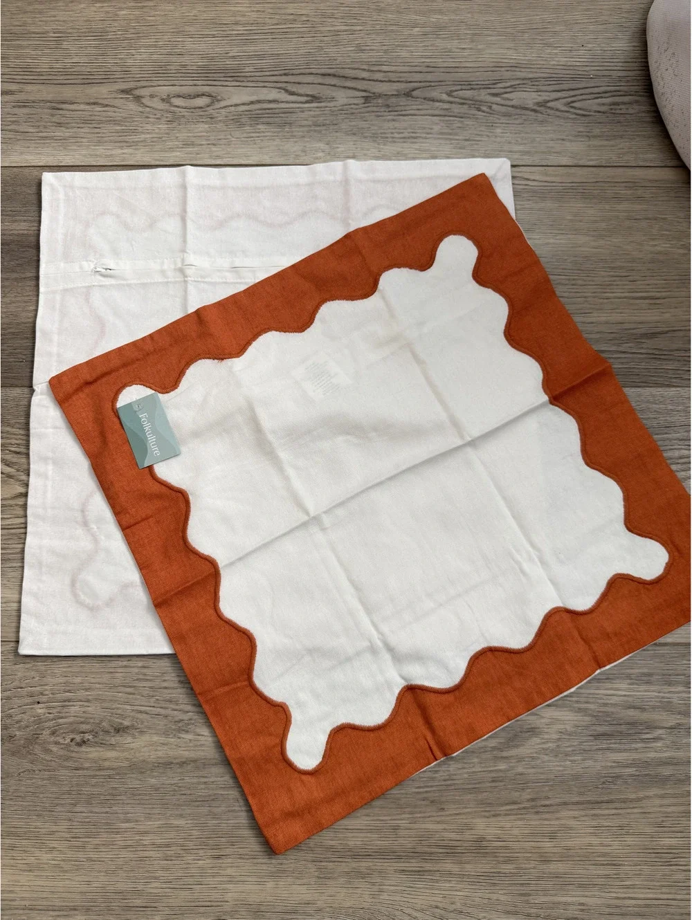 NEW! Folkulture Ripple Orange 18